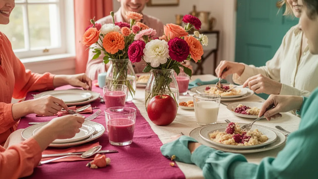 Commode en bois clair au design scandinave dans une chambre lumineuse