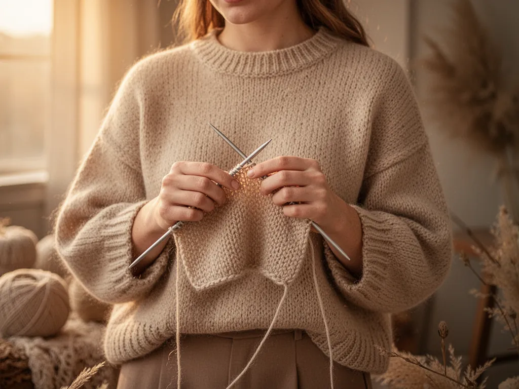 Tricot avec des aiguilles : mode d'emploi pour débuter et progresser